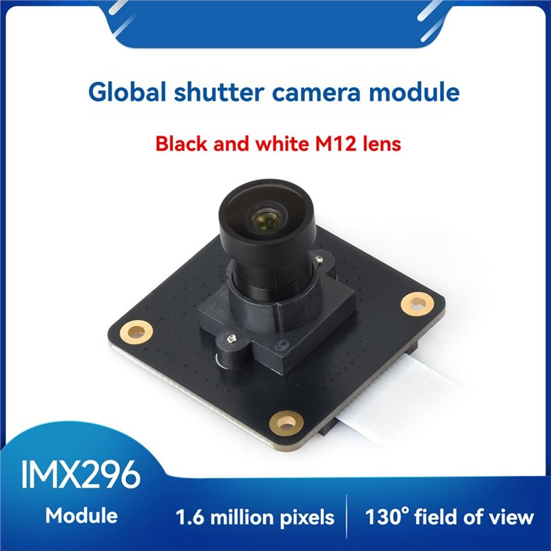 QWE-IMX296 Kamera BW 1,6MP 145 - Raspberry Pi Global Shutter Camera Imx296 ulasan dan harga