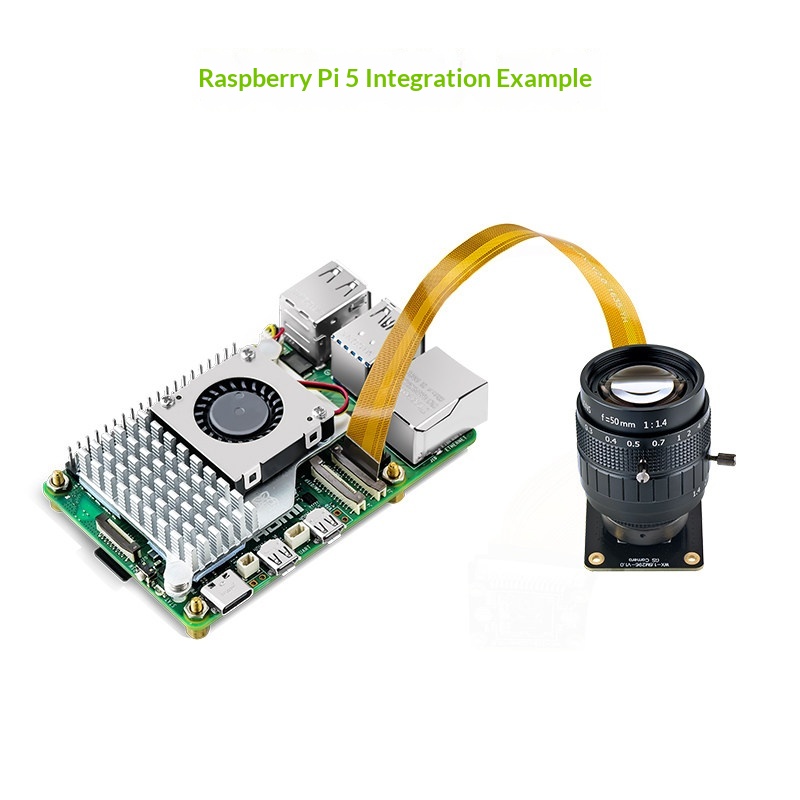 Modul Kamera Raspberry Pi IMX2 - Raspberry Pi Global Shutter Camera Imx296 ulasan dan harga