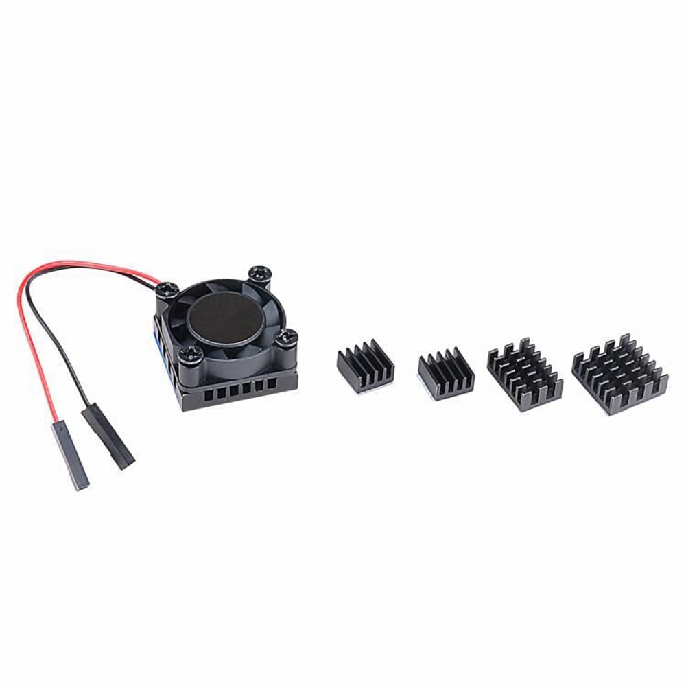 Kit kipas pendingin tunggal, K - Pi 4 Case ulasan dan harga