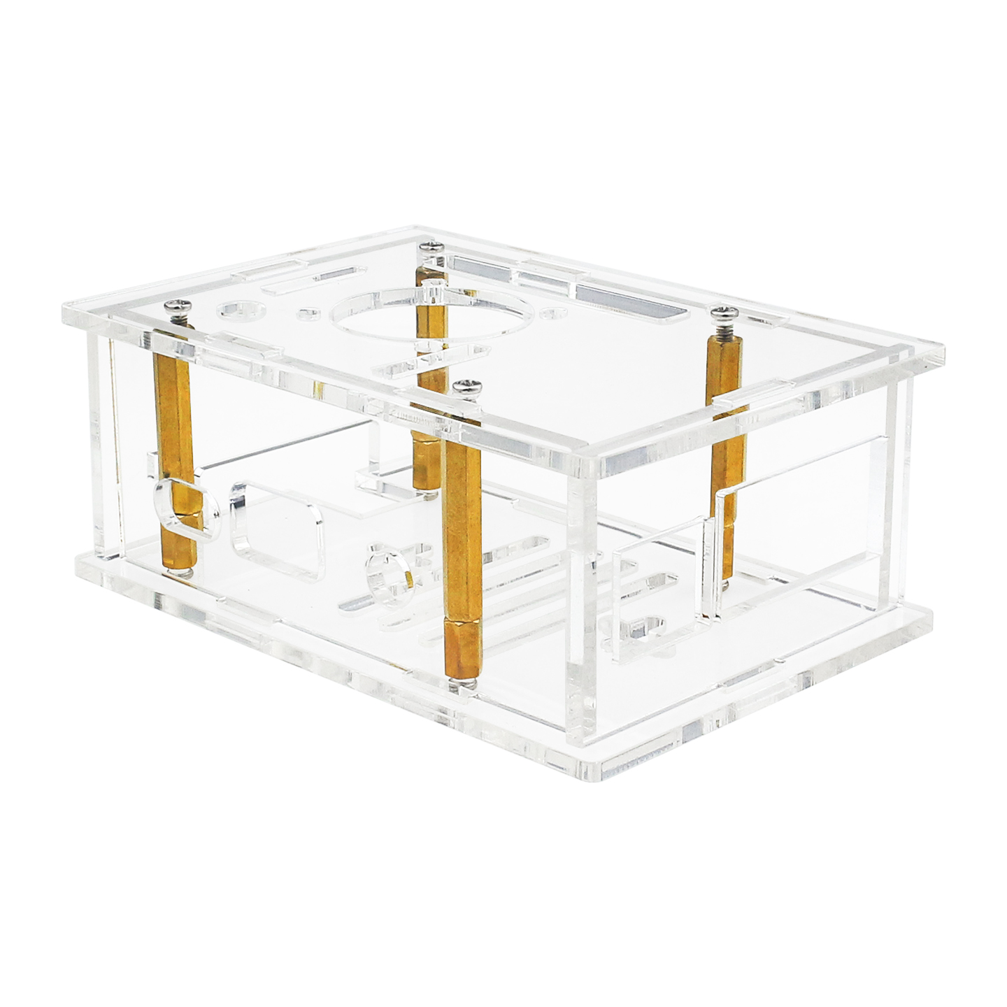 Casing Akrilik Orange Pi 4 Pro - Pi 4 Case ulasan dan harga