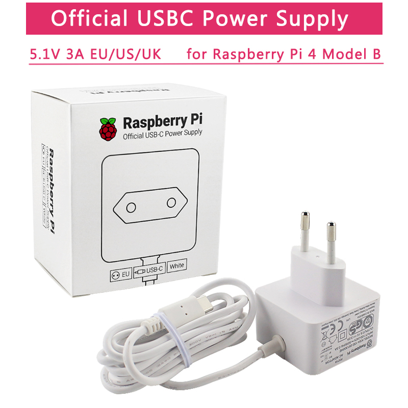 Raspberry Pi Resmi 4 Power Sup - Pi Power Supply ulasan dan harga